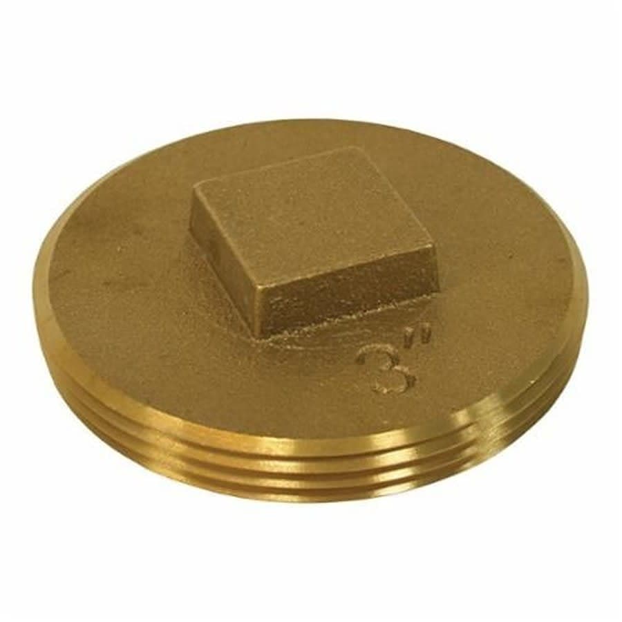 Raised Head Plug, 3 in, MNPT, Brass, Rough Brass - zdsq2znhvhqjshromver@2x.jpg