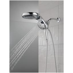 Universal Showering Round 2.5 GPM Multi Function 2-in1 In2ition Shower Head and Hand Shower with Touch Clean, H2Okinetic and MagnaTite Technology - zduwgrmncwvulqyrmuos@2x.jpg