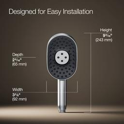 Statement 1.75 GPM Multi Function Hand Shower with MasterClean Sprayface and Katalyst Air Induction Technology - zdw8ftelgdkc0p0gztfp@2x.jpg