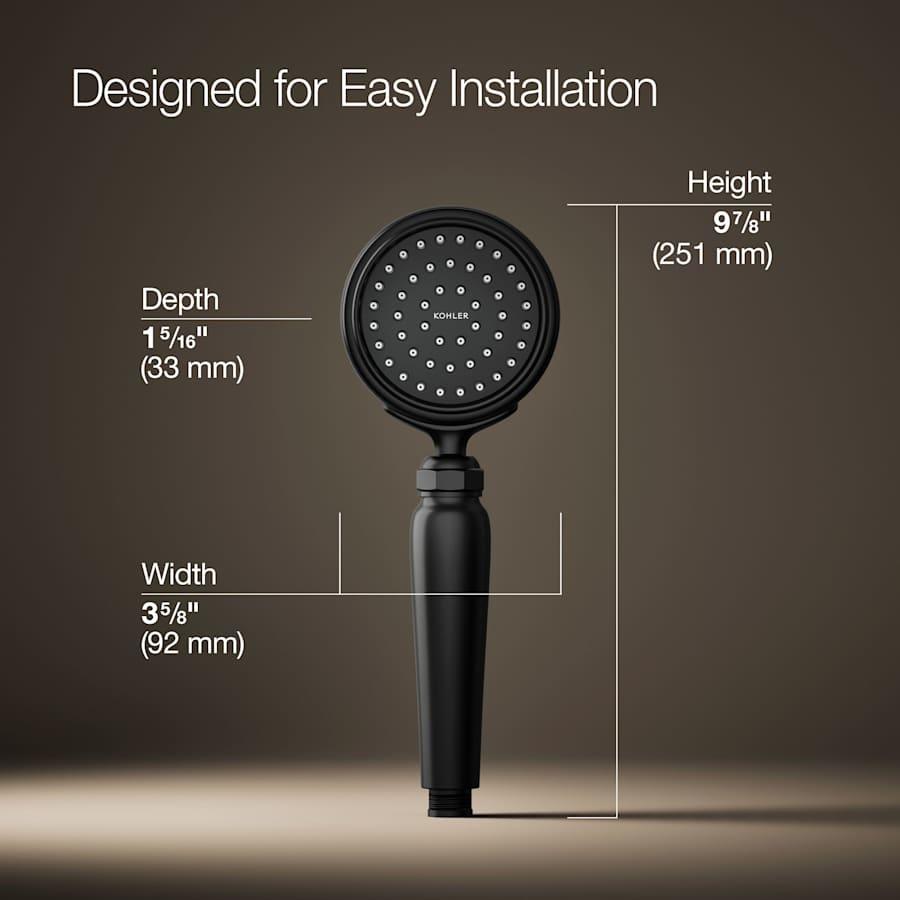 Artifacts 1.75 GPM Single Function Hand Shower with MasterClean Sprayface - ze2rwpby7gqyynxdpmcb@2x.jpg