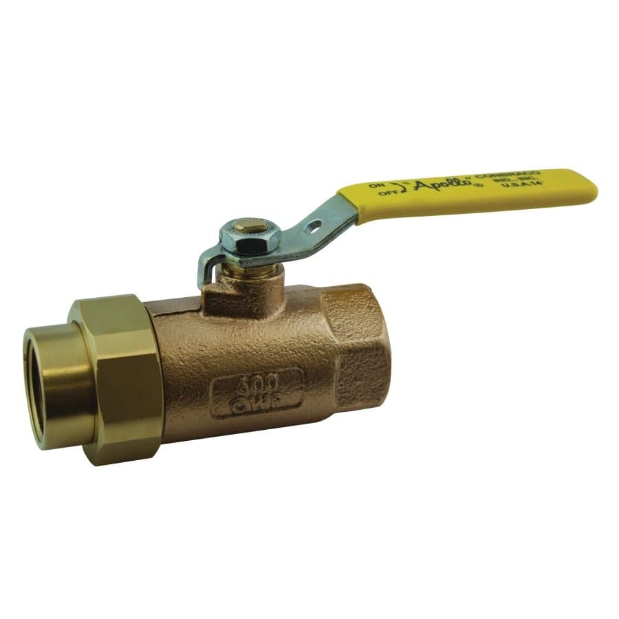 2-Piece Ball Valve, 3/4 in, Union FNPT x FNPT, Standard Port, Plated Brass Ball, Bronze - zekmnh5gbvr84lh3nsab@2x.jpg