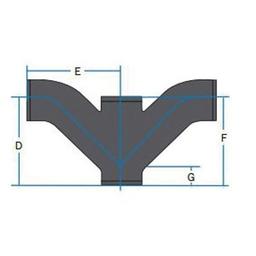 Double Combination Wye and 1/8 Bend, 2 in, No Hub, Cast Iron - zeocvzxzoinhp6saj1al@2x.jpg