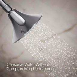 Forte 2.5 GPM Single Function Shower Head with Katalyst Air-induction Technology - zevbrhaps9zqsdnousfp@2x.jpg