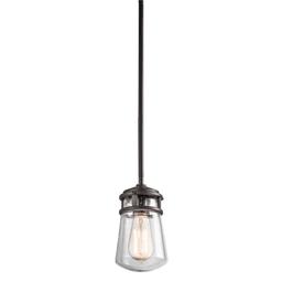 Lyndon Single Light 5" Wide Mini Outdoor Pendant with Seedy Glass Shade - zewuctg5zo1j7jdoncgw@2x.jpg