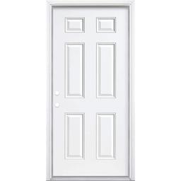 36 in. x 80 in. Premium 6-Panel Right-Hand Inswing Primed Steel Prehung Front Exterior Door with Brickmold - zezpjlvm0gty2jhfpvfy@2x.jpg