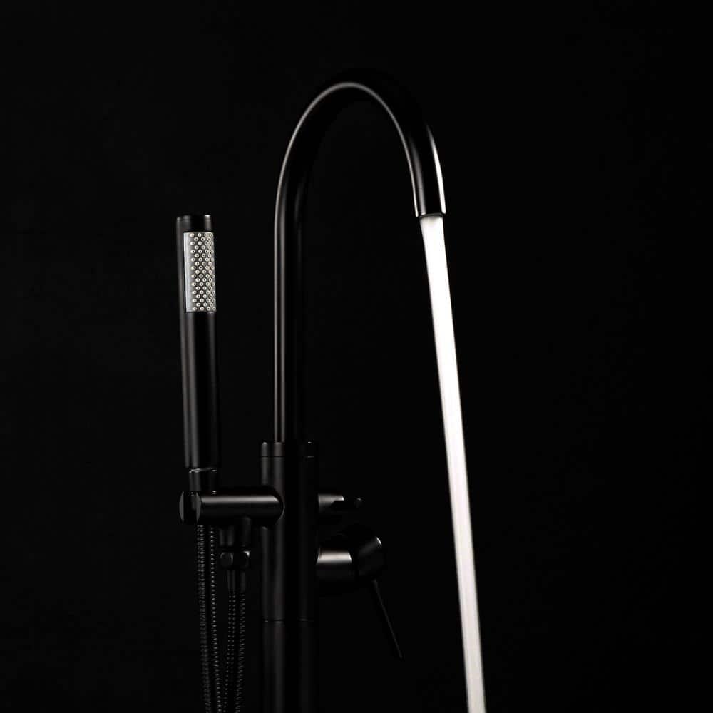 1-Handle Freestanding Floor Mount Tub Faucet Bathtub Filler with Hand Shower in Matte Black - zfv078d0hv2yhjvbjka3@2x.jpg