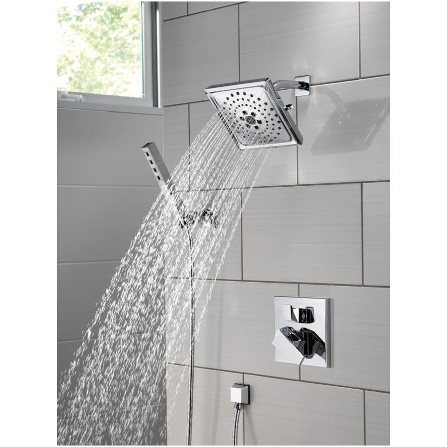 Universal Showering 7-5/8" Square 1.75 GPM Shower Head Full Spray Pattern with Touch Clean and H2Okinetic Technology - zgkdin6k2s9l0gsqbfhv@2x.jpg
