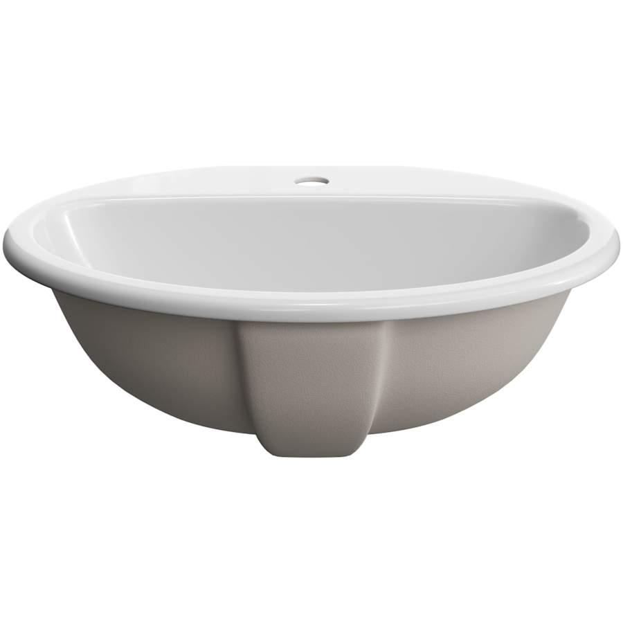 Rockaway 20-1/2" Oval Vitreous China Drop In Bathroom Sink with Overflow and 1 Faucet Hole at 0" Centers - zgp08dehbvagxhhcmghh@2x.jpg
