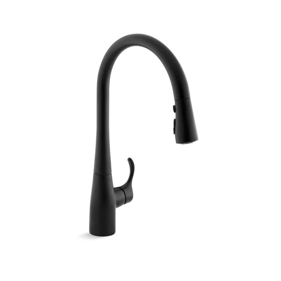 Simplice® Kitchen Faucet, Deck Mount, ADA, 1 Lever Handle, 1 or 3-Hole, Matte Black - zh6wxixa4xrnd0ab7jh4@2x.jpg