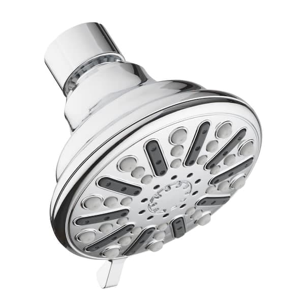 Glacier Bay 3-Spray Patterns 3.5 in. Single Wall Mount Fixed Shower Head in Chrome 8462000HL - zi7uljjq7egj9dntatbk@2x.jpg