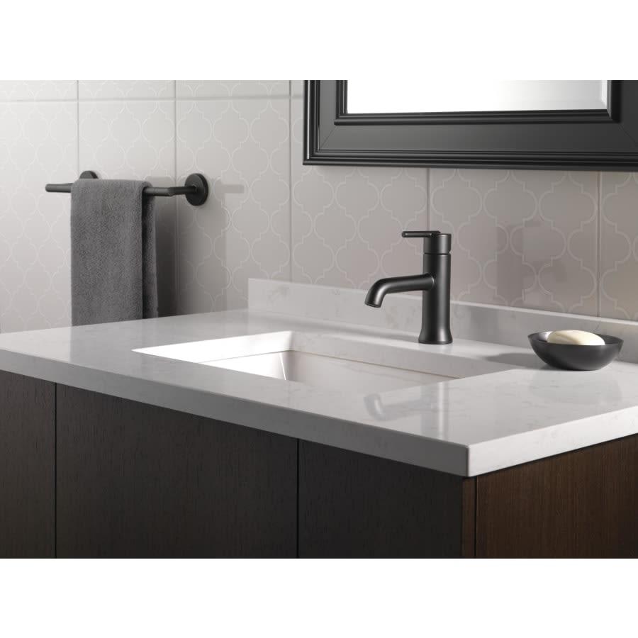 Trinsic Single Hole Bathroom Faucet with Optional Base Plate - Less Drain Assembly - zir0emh5srgbmtu0ools@2x.jpg