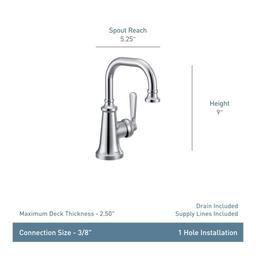 Colinet 1.2 GPM Single Hole Bathroom Faucet with Pop-Up Drain Assembly - ziursx2vfmm3wbqdpdwl@2x.jpg