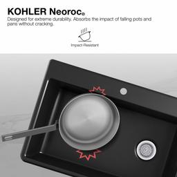 Cairn 33-1/2" Undermount Double Equal Bowl Neoroc Granite Composite Kitchen Sink with Right Sink Rack Included - zjbs0bmtn6l3czk2uqek@2x.jpg