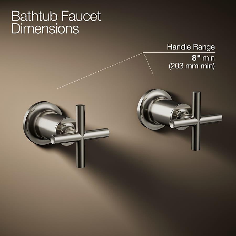 Purist Deck or Wall Mounted Cross Handles for Tub Faucet - zjeqqctn50zjiwzqyzcz@2x.jpg