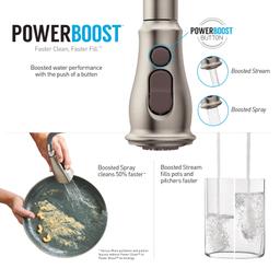 Brantford Single Handle Pulldown Spray Kitchen Faucet with Reflex Technology - zjkbmfgkwzobbkzttpgw@2x.jpg