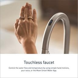 Sleek 1.5 GPM Single Hole Pull Down Kitchen Faucet with Voice Activation - zjsggmiwdxnohelqldym_x500.jpg