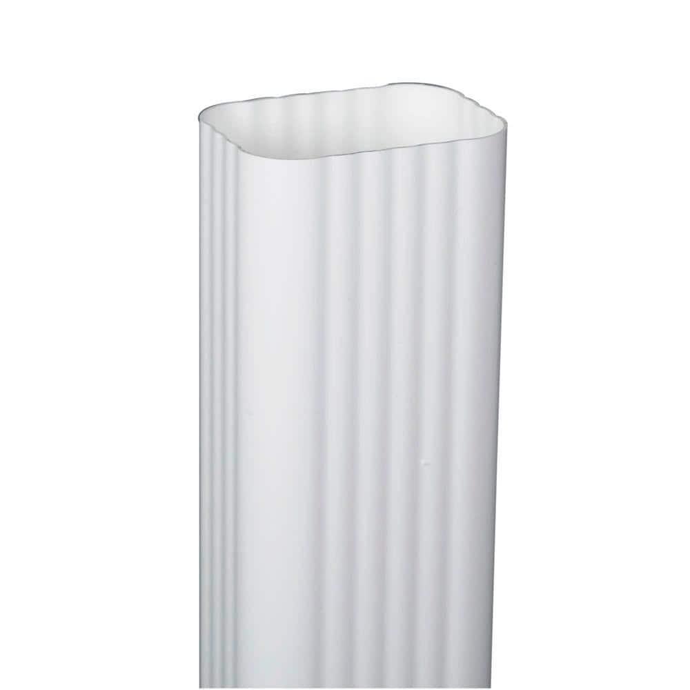 2 in. x 3 in. x 10 ft. White Vinyl Downspout - zm8x9jr7eidwes014yyz@2x.jpg