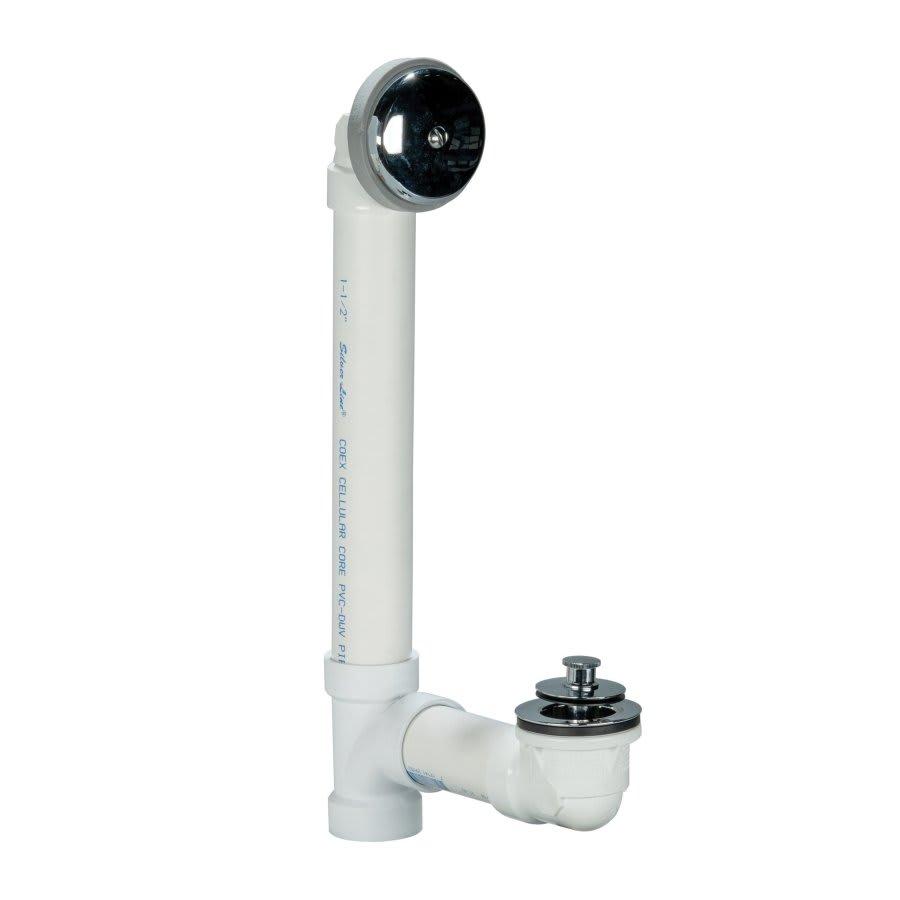 Bath Drain Full Kit, Push & Lift, PVC, Polished Chrome - zmau2izdkd4gzwwlbwat@2x.jpg