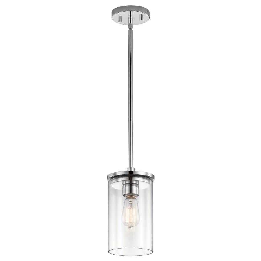 Crosby Single Light 6" Wide Mini Pendant with Clear Glass Shade - zmejghj9dxs2dridr9yr@2x.jpg