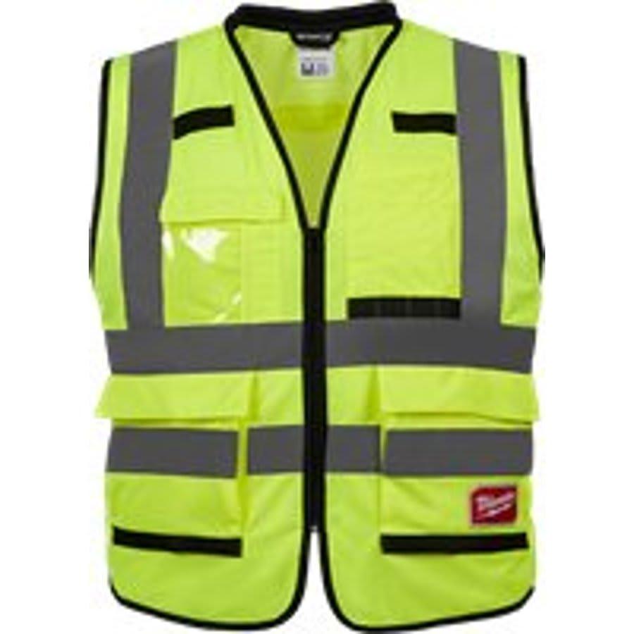 Performance Safety Vest, L/XL, Hi-Viz Yellow, Polyester, Hook and Loop/Zipper Closure, 15 Pockets, ANSI Class Class 2, ANSI/ISEA 107-15 Type R - zmi7j5vge8afe3wwhctw@2x.jpg