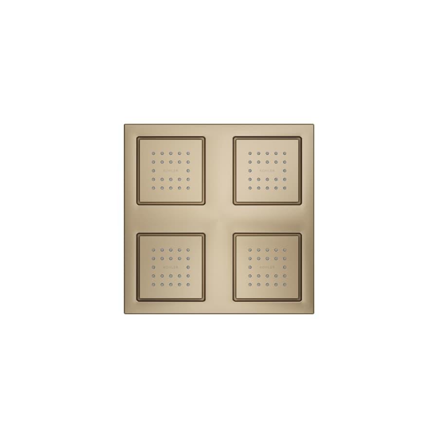 WaterTile Rain 9-7/8" Square 2.4 GPM Overhead Showering Panel with Four 22-Nozzle Fully Adjustable Sprayheads Featuring MasterClean Sprayfaces - zmmyent1lq5igxbgpznk@2x.jpg