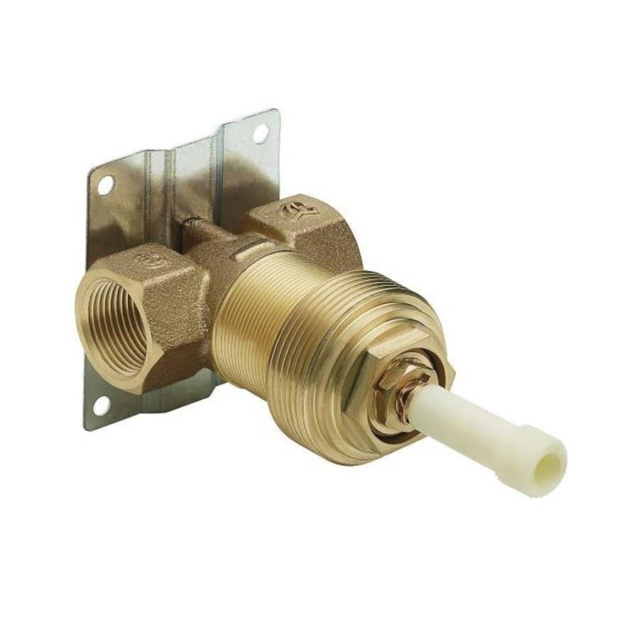 Rough-In Valve, 3/4 in, IPS, 60 psi, 13 gpm, Brass Body - znhzsnow7yn1vkfbdgqt@2x.jpg