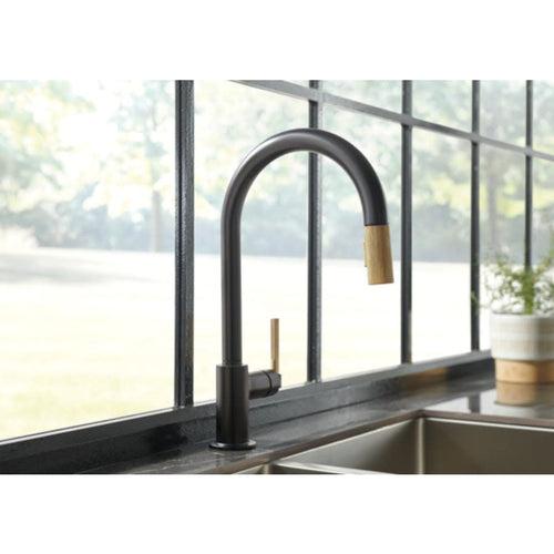 Litze Single Handle Arc Spout Pull Down Kitchen Faucet with Knurled Handle - Limited Lifetime Warranty - zoyjycpkcg9bnbbuz4gj_x500.jpg