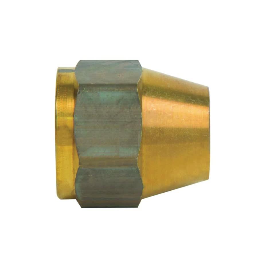 Short Nut, 1/2 in, Flare, Brass, Rough Brass, Domestic - zp0esnotqjie7rvyawnf@2x.jpg