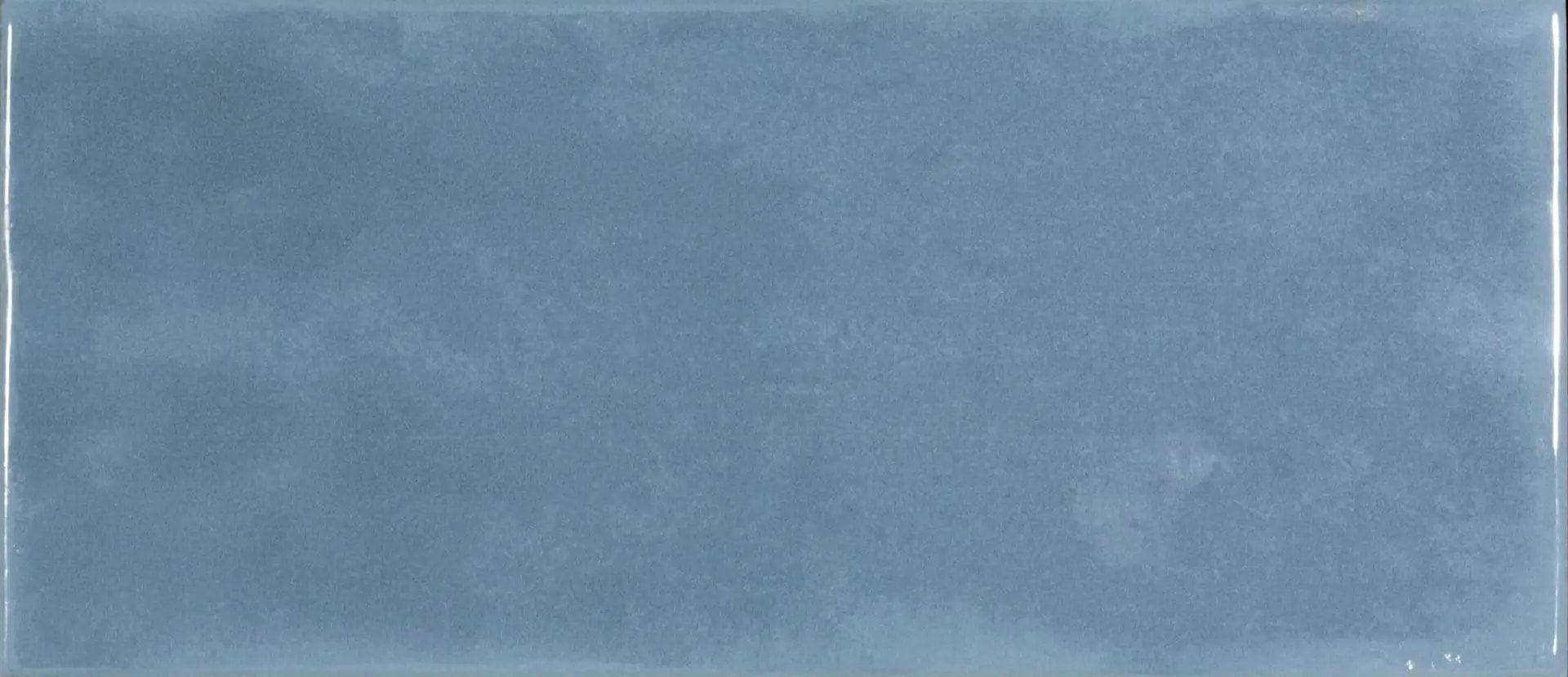 MAIOLICA BRIGHT BLUE STEEL 4X10