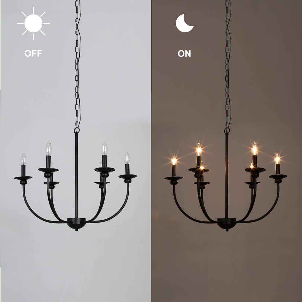 Black Farmhouse Candle Chandelier Light Luraca 6-Light Modern Traditional Chandelier Kitchen Island Pendant Lighting - zqvc4ec2khntgurszw7h@2x.jpg