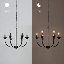 Black Farmhouse Candle Chandelier Light Luraca 6-Light Modern Traditional Chandelier Kitchen Island Pendant Lighting - zqvc4ec2khntgurszw7h@2x.jpg