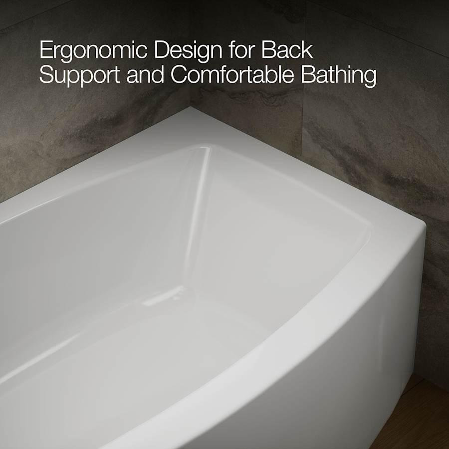 Expanse Bath Tub 60" x 30" - 36" Acrylic Soaking for Three Wall Alcove Installations with Integral Curved Apron and Left Drain - zrdtqyau0dlwxasnhavk@2x.jpg