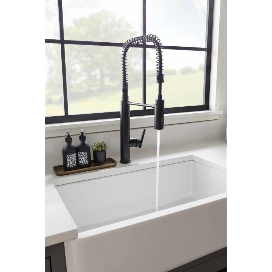 Purist 1.5 GPM Single Hole Pre-Rinse Kitchen Faucet with Sweep Spray, DockNetik, and MasterClean Technologies - zrm16s4yvmxnsj7u4eob@2x.jpg