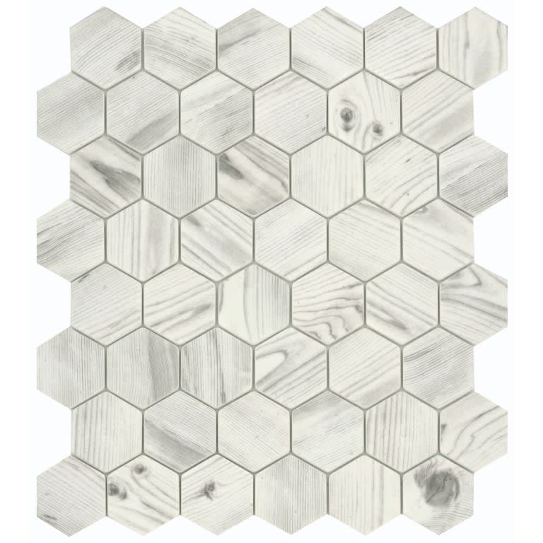 ECHO WHITE 2" HEX MO/12X14