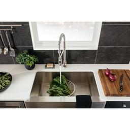 Align 1.5 GPM Single Hole Pre-Rinse Pull Down Kitchen Faucet with Power Boost - zstwruxzofpcwpyiwegn@2x.jpg