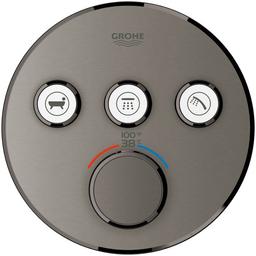 Grohtherm Triple Function Thermostatic Valve Trim Only with Triple Knob Handles and Volume Control - Less Rough In - zuvbvym2sorgimnql8eu_x500.jpg