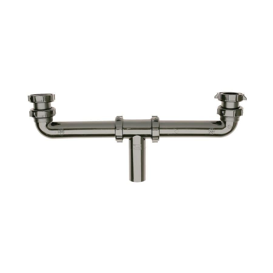 Continuous Waste, Center Outlet, 1-1/2 in, Polypropylene, Black - zvituin58dr2uj1jlrqg@2x.jpg