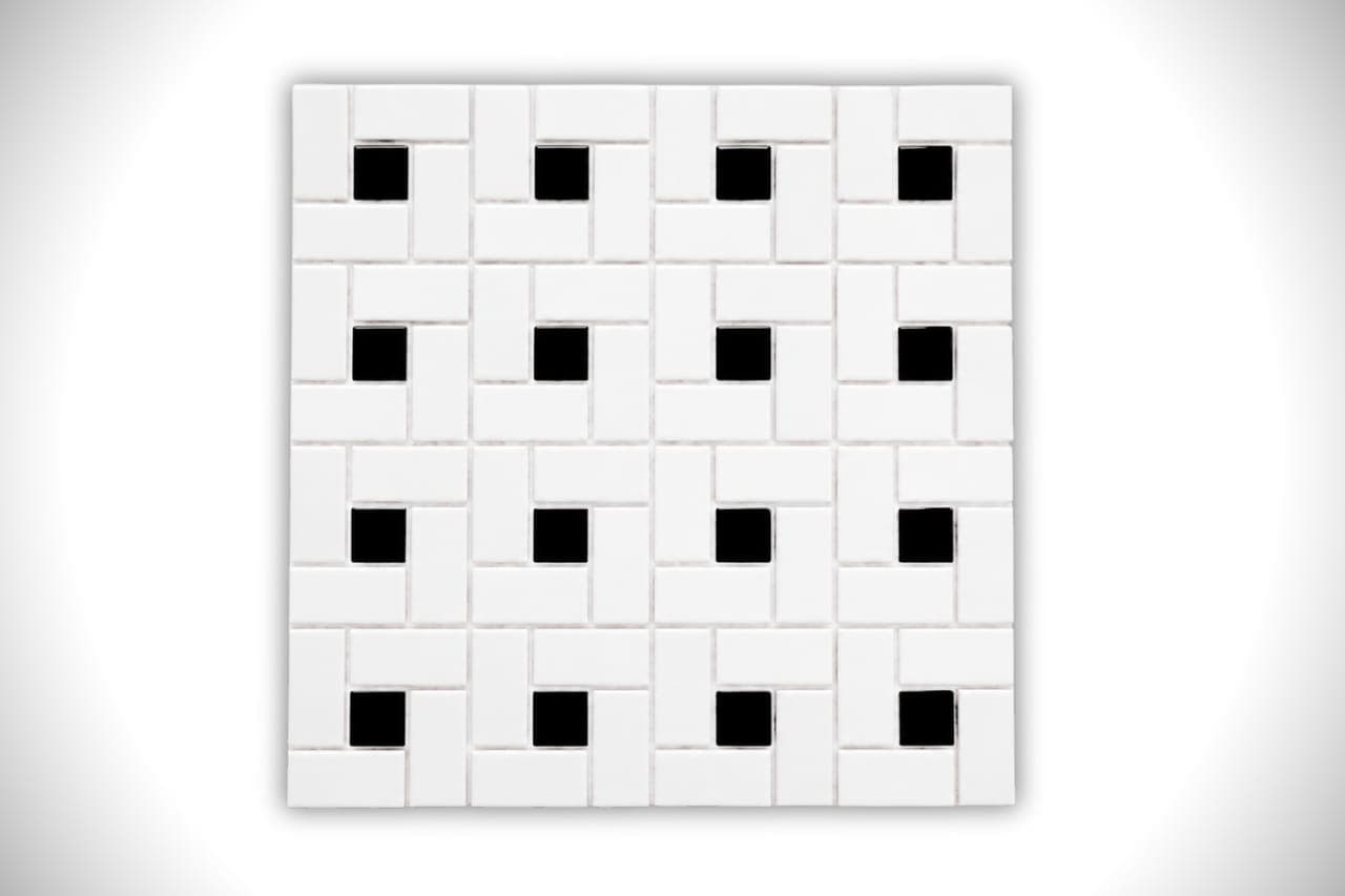 Pinwheel White and Black