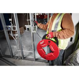 Fish Tape With Non-Conductive Tip, 200 ft L Tape, Round Profile, Polyester Tape, Black/Red - zwpdg8l3f8cvwdhwweuj@2x.jpg