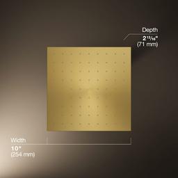 Radiant Contemporary Square 10" Single Function 2.5 GPM Rainhead with MasterClean Sprayface and Katalyst Air-Induction Technology - zxc7nq9fry4q86gztz8j@2x.jpg
