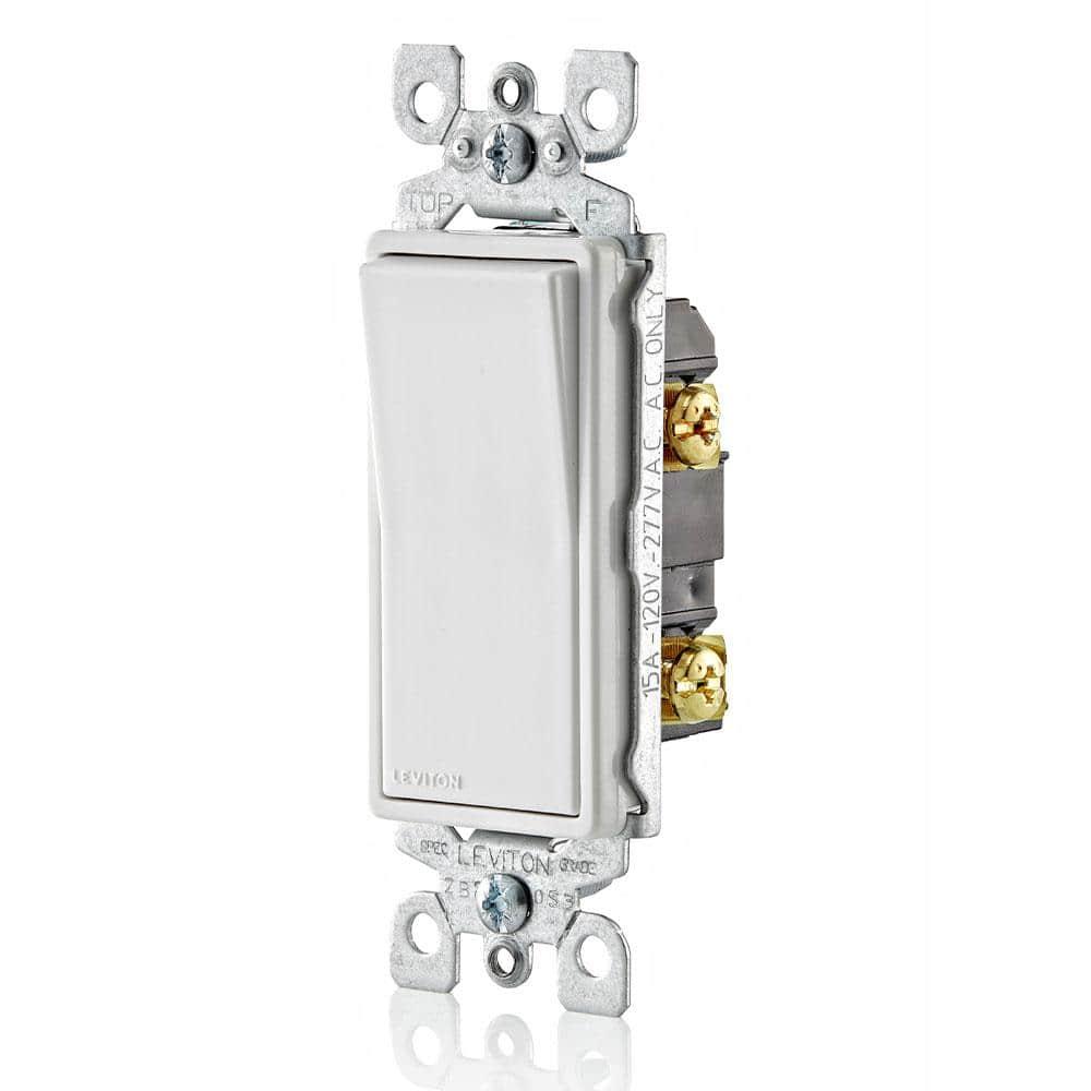 Decora 15 Amp Single Pole Rocker AC Quiet Light Switch, White (10-Pack) - zxk8afa2bvoz4acurzj8@2x.jpg