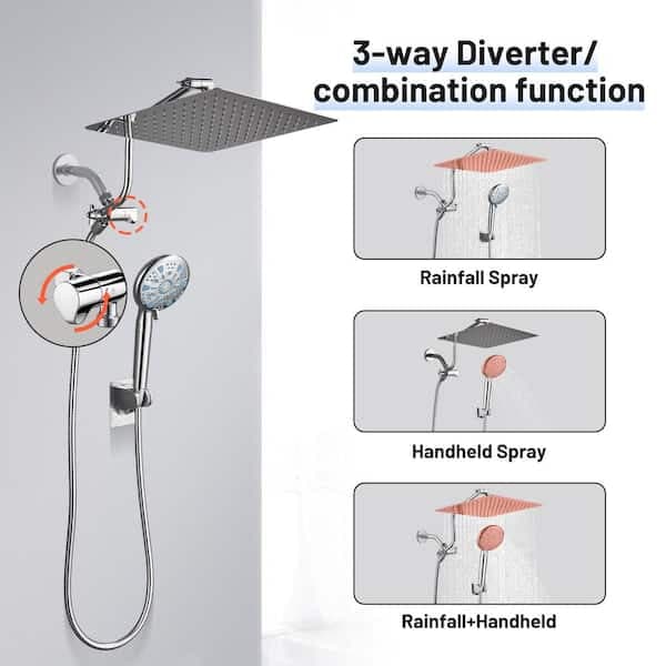 Heemli 9-Spray Rainfull 2-in-1 Patterns Adjustable Fixed Shower Head with Filter 1.8 GPM and Handheld Shower Head in Chrome KFA12C - zxri8z38zmt2x3ugmiuv@2x.jpg