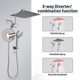Heemli 9-Spray Rainfull 2-in-1 Patterns Adjustable Fixed Shower Head with Filter 1.8 GPM and Handheld Shower Head in Chrome KFA12C - zxri8z38zmt2x3ugmiuv@2x.jpg