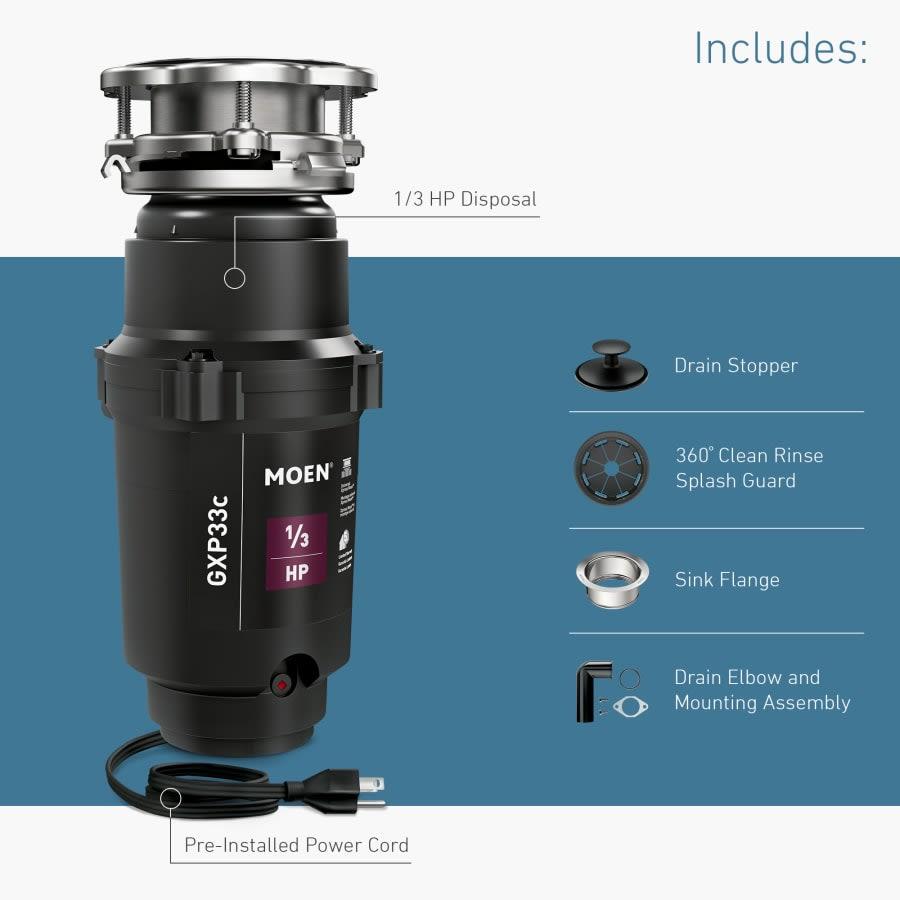 GX Pro 1/3 HP Continuous Garbage Disposal with a Vortex Motor and Power cord included. - zya52thvgzbumoxrmzty@2x.jpg