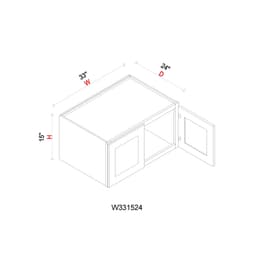 Wall Refrigerator Cabinet - 33"W x 15"H x 24"D - zz9lcqdlghexbg53awkh@2x.jpg