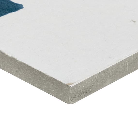 Rice Bianco Deco Blossom Square 6X6 Glossy