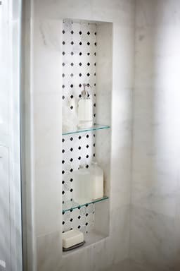 Greecian White 2" Octagon with Black 5//8 Polished in 12x12 Mesh - ahuexzg6kwqrk1jwopm5@2x.jpg