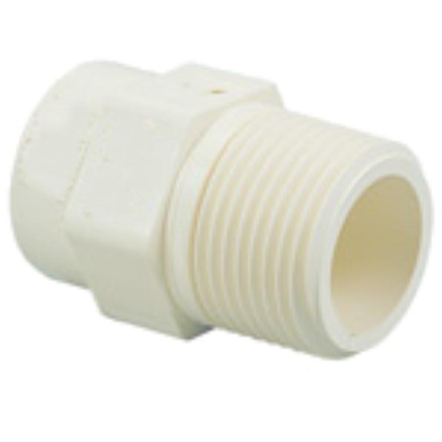 Male Adapter, 1-1/4 in, Socket x MNPT, SCH 40/STD, CPVC