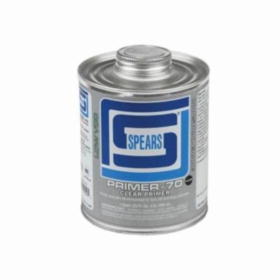 P-70 Industrial Strength Primer, 1 qt, Clear, For PVC, CPVC