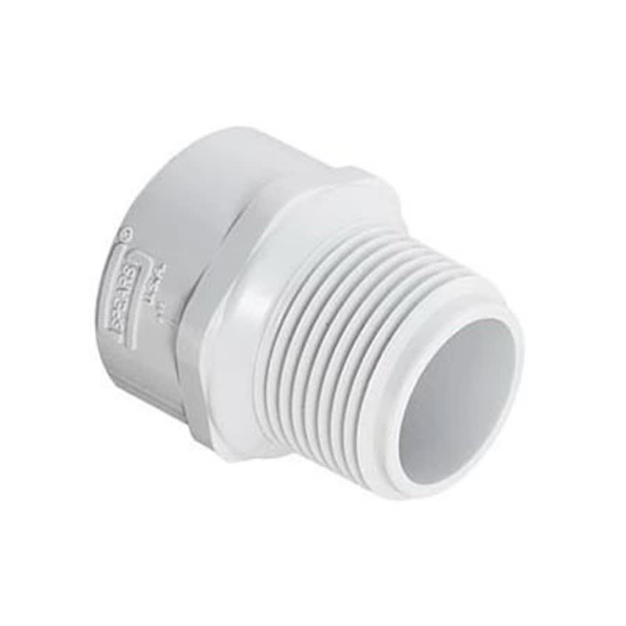 Riser, 3/4 in, MNPT x FNPT, SCH 40/STD, PVC